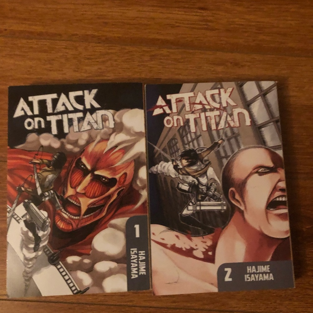 Attack on titan. Book 1 & 2. Excellent condition. Manga. - Picture 3 of 3